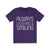 Always Laughing & Smiling Text - Short Sleeve Tee