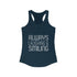 Always Laughing & Smiling Text - Women's Ideal Racerback Tank